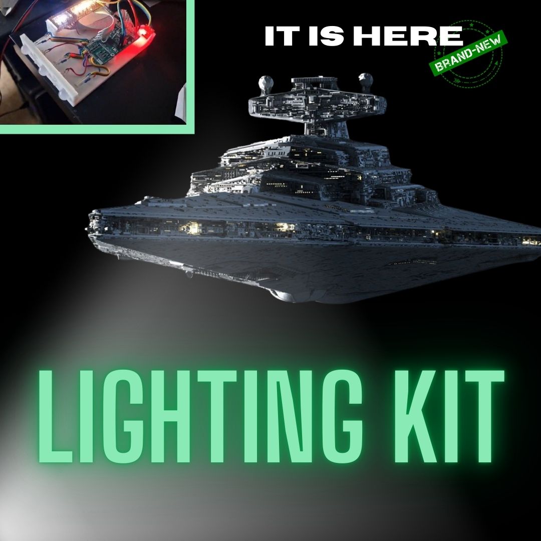 Lighting kit for Star Destroyer 1/2700